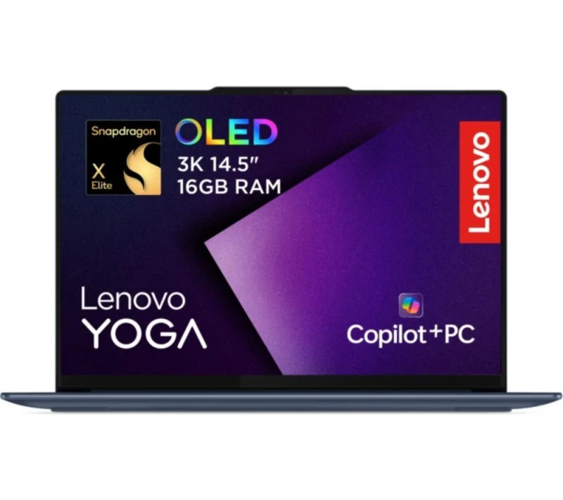 Image of Lenovo Yoga Slim 7X 14" Laptop, Copilot PC - Snapdragon X Elite, 1TB SSD, Cosmic Blue 198153257133