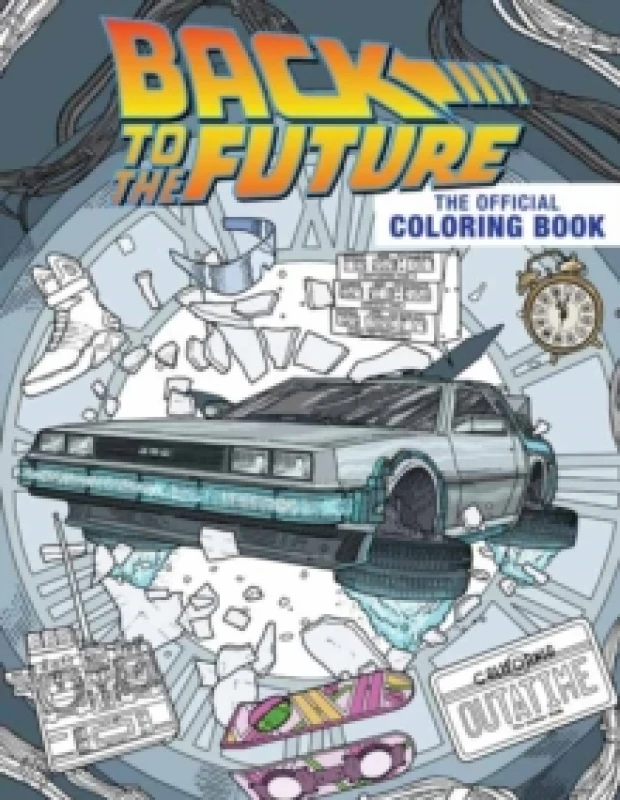 Image of Back to the Future: The Official Coloring Book Paperback / softback