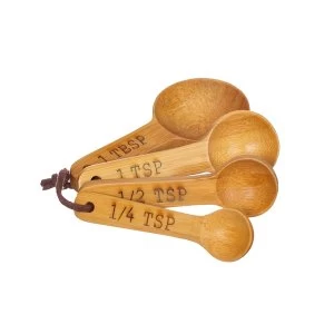 Image of Sass & Belle Bamboo Measuring Spoons - Set of 4