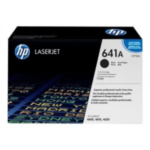 Image of HP 641A Black Laser Toner Ink Cartridge