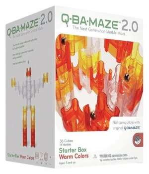 Image of Mindware Q Ba Maze Warm Colours Starter Box.