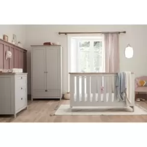 Image of Tutti Bambini Verona 3 Piece Room Set Dove Grey/Oak
