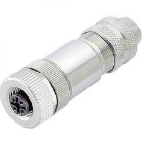 Image of Binder 99 1430 814 04 Series 713 Sensor Actuator Plug Connector M12 Screw Closure Straight