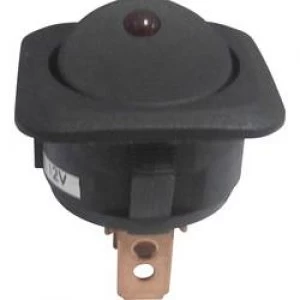 Image of Car toggle switch 12 Vdc 25 A 1 x OffOn latch SCI