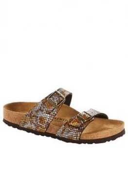 Image of Birkenstock Sydney Flat Sandal - Brown