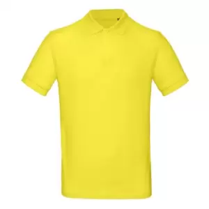 Image of B&C Mens Inspire Polo (Pack of 2) (S) (Solar Yellow)