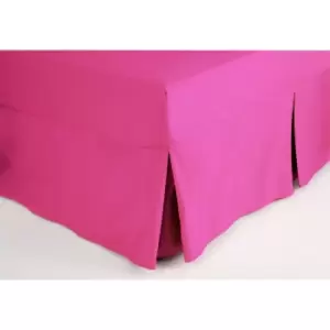 Image of Fitted Sheet Valance Single Fuchsia