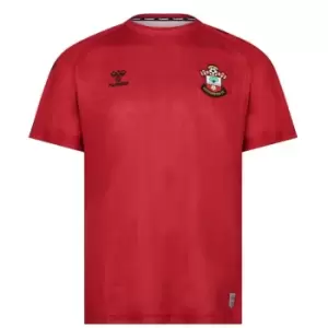 Image of Hummel Southampton FC Training T-Shirt Mens - Red