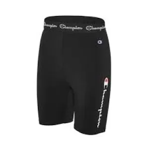 Image of Champion Small Logo Bike Short - Black Size XS Women
