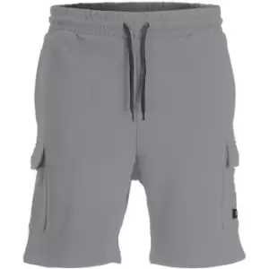 Image of Jack and Jones Cargo Sweat Shorts - Grey