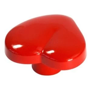 Image of BQ Hot Pink Heart Furniture Knob Pack of 1