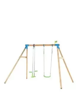 Image of Tp Nagano Wooden Double Swing Set