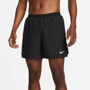 Image of Nike Dri-FIT Challenger Mens Brief-Lined Running Shorts - Black