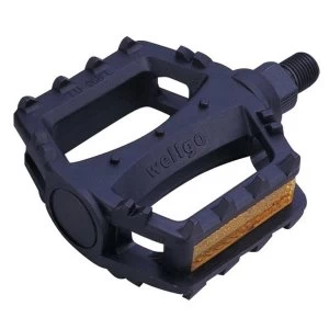 Image of ETC Resin Junior BMX Pedals Black 1/2