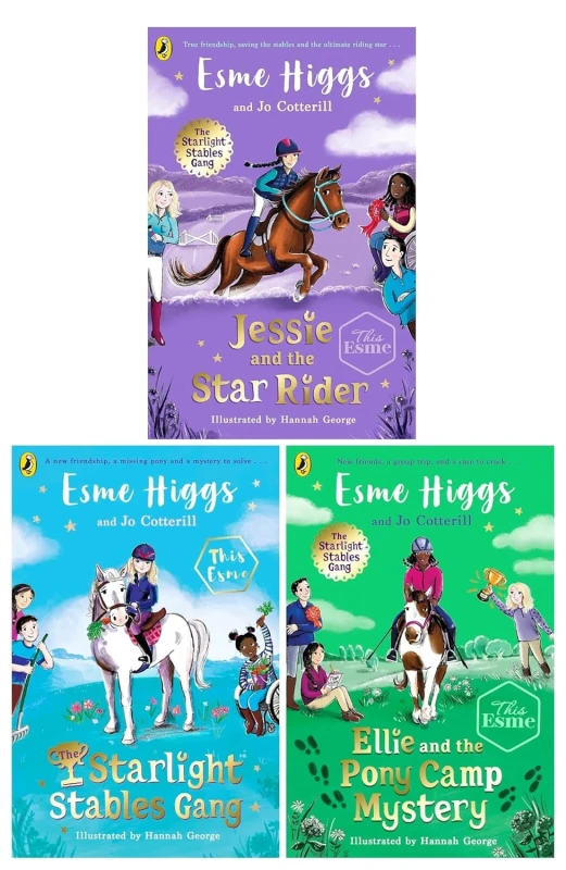 Image of The Starlight Stables Gang Series 3 Book Set Esme Higgs and Jo Cotterill For Young Readers Esme Higgs & Jo Cotterill Books