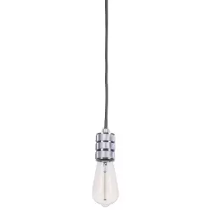 Image of Italux Lighting - Italux Millenia - Modern Hanging Pendant Lamp Holders Chrome 1 Light , E27