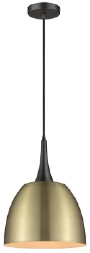 Image of Spring Dome Ceiling Pendant Antique Brass, E27