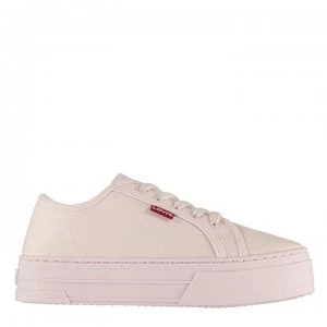 Image of Levis Tijuana Chunky Trainers - Light Pink
