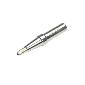 Image of Weller 4ETB-1 ET B Solder Tip - Chisel Tip 2.4 x 0.8mm