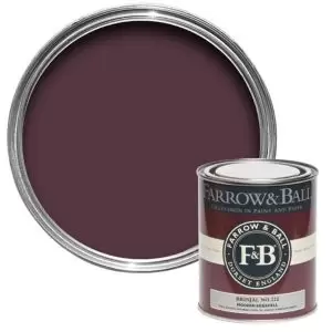 Image of Farrow & Ball Modern Brinjal No. 222 Eggshell Paint, 750Ml
