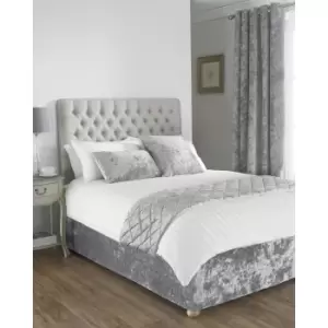 Image of Riva Home Verona Bed Wrap (Super King) (Silver)