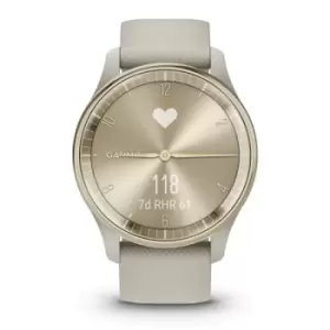 Image of Garmin vivomove Trend 010-02665-02 French Grey Hybrid Smartwatch - W47291