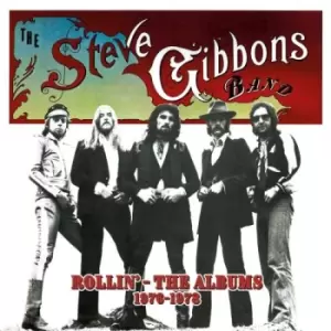 Image of The Steve Gibbons Band Rollin' (The Albums 1976-1978) - Sealed 2022 UK cd album box set ECLEC52784