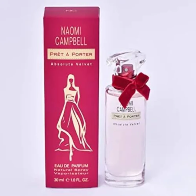 Image of Naomi Campbell Pret A Porter Absolute Velvet Eau de Parfum For Her 30ml