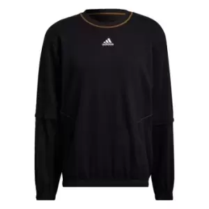 Image of adidas TRVL Lightweight Hoodie Mens - Black