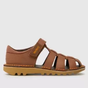 Image of Kickers Tan Sandal Unisex Toddler Toddler