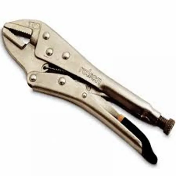 Image of Rolson Locking Plier with Straight Jaw, 250mm