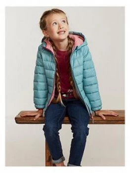 Image of Fatface Girls Poppy Padded Jacket - Blue