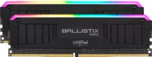 Image of Crucial Ballistix MAX RGB 16GB (2 x 8GB) DDR4 4400MHz Memory Kit Black - BLM2K8G44C19U4BL