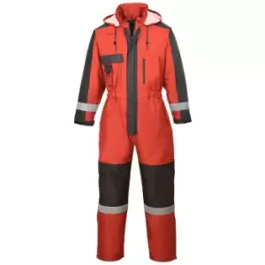 Image of Portwest - S585RERL - sz L Winter Coverall - Red