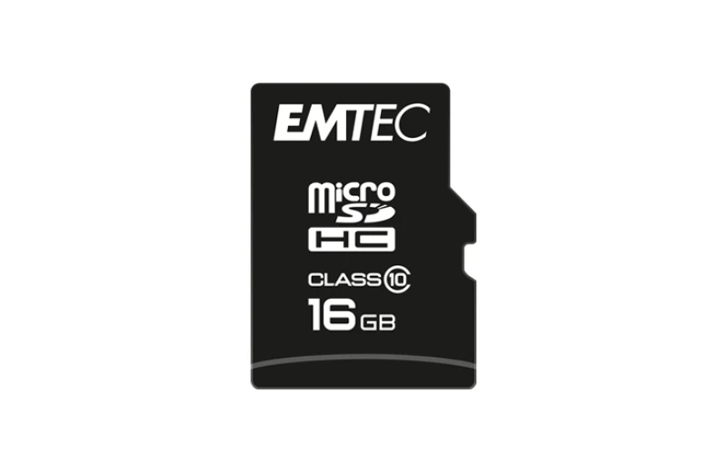 Image of Emtec ECMSDM16GHC10CG memory card 16GB MicroSD Class 10