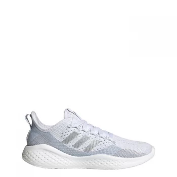 Image of adidas Fluidflow 2.0 Shoes Womens - Cloud White / Silver Metallic