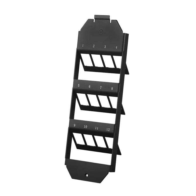 Image of LogiLink Keystone floor box insert for 3 x 4 keystone modules. black