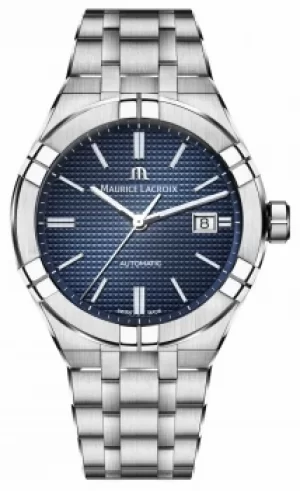 Image of Maurice Lacroix Aikon Automatic 42mm Stainless Steel Blue Watch