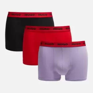 Image of HUGO Bodywear Mens 3 Pack Trunks - Open Miscellaneous - M