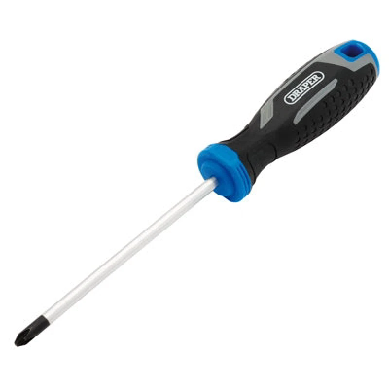 Image of Draper 13361 Phillips Soft Grip Screwdriver, PH2 x 125mm 13361