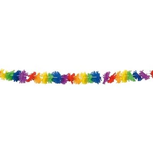 Image of Flower Rainbow Hawaiian Party Decoration