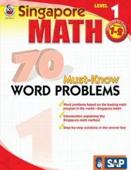 Image of 70 Must-Know Word Problems, Grades 1 - 2 by Singapore Asian Publishers