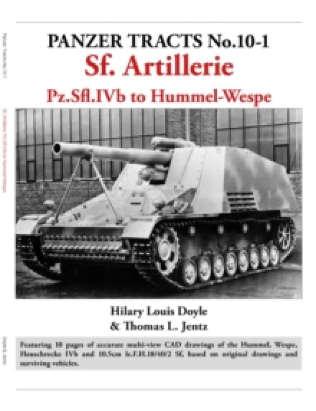 Image of Panzer Tracts No. 10-1: Sf Artillerie Paperback / softback
