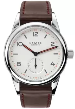 Image of Nomos Glashutte Watch Club Steel Back