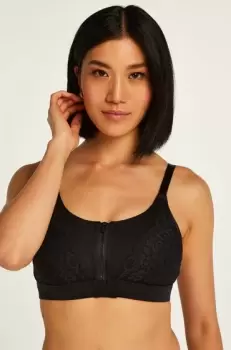 Image of Hunkemoller Prosthetic underWireless bra Black