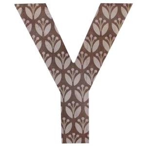 Image of Letter Y Wall Plaque