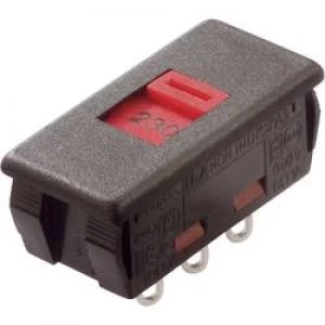 Image of Slide switch 250 V AC 6 A 2 x OnOn Arcolectric T2