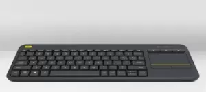 Image of K400 Plus - Mini - Wireless - RF Wireless - QWERTZ - Black