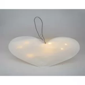 Image of Large Light Up Paper Heart by Heaven Sends