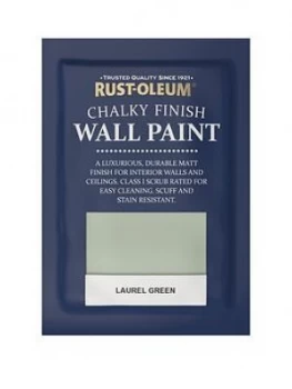Image of Rust-Oleum Rust-Oleum Chalky Wall Paint 10ml Tester Sachet Laurel Green